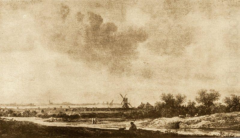 Hollandische Flachlandschaft, Jan van Goyen